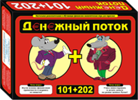 Настольная игра Денежный поток 101+202 (Cashflow 101+202)